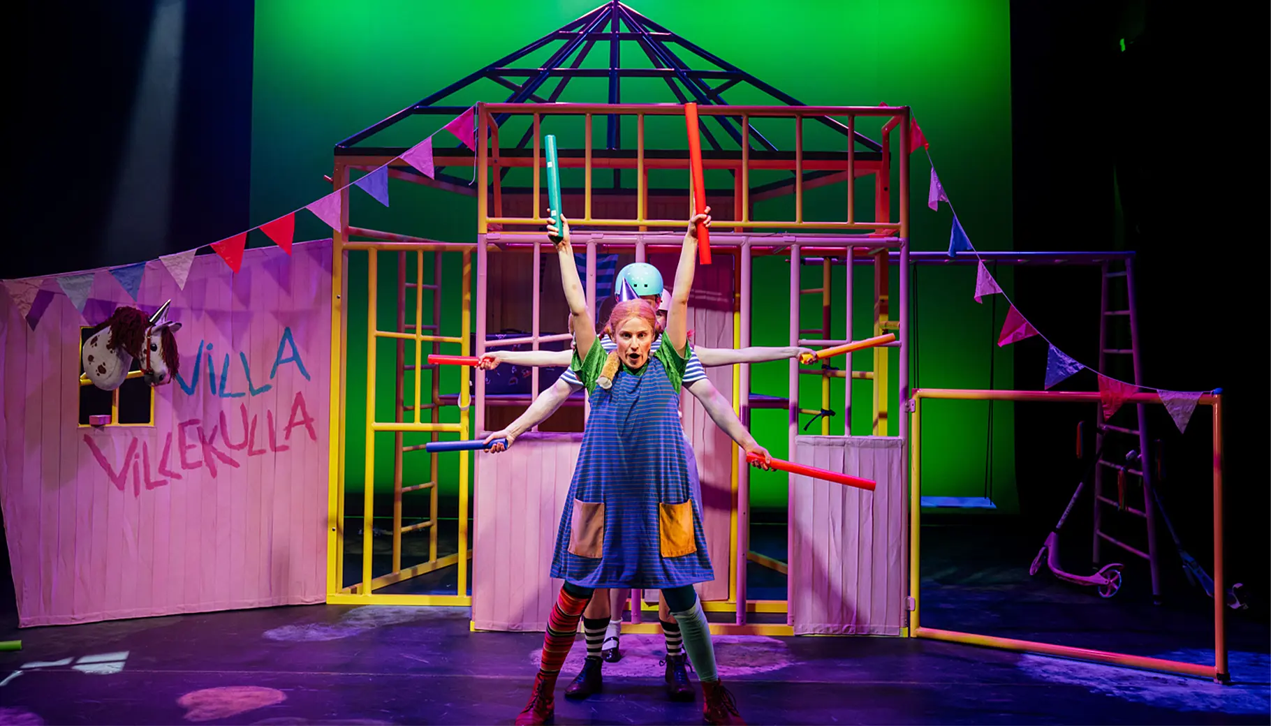 Opplev Pippi Langstrømpe på Teatret Vårt