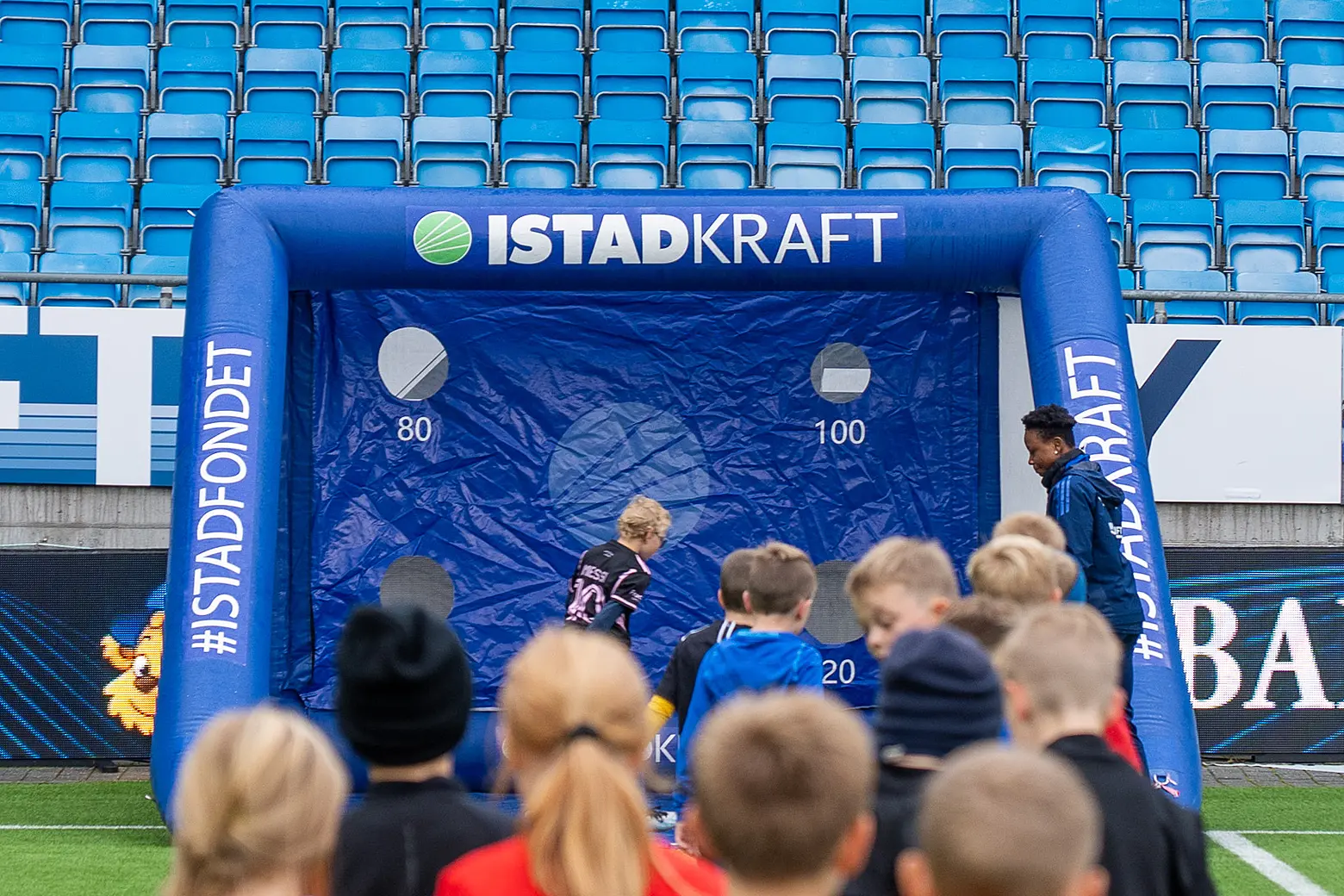 Det blir mulighet for å prøve seg på vår populære fotballgoal Det blir mulighet for å prøve seg på vår populære fotballgoal