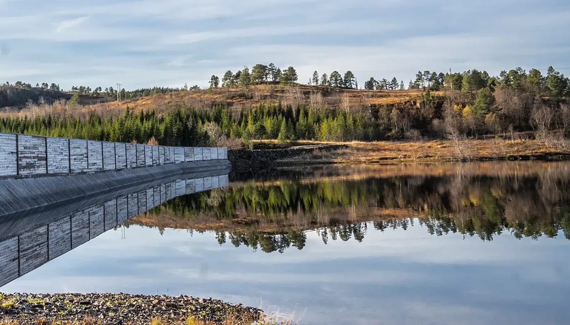 Magasinfyllingen er på et godt totalnivå Magasinfyllingen er på et godt totalnivå