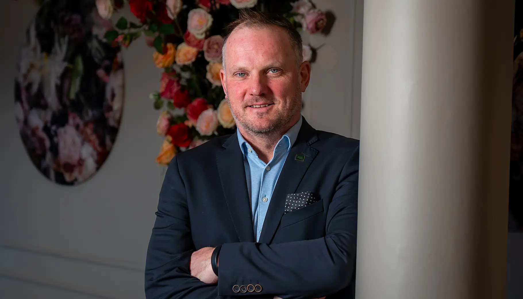 Roy Heggdal er godt fornøyd med hvor lett de har fått oversikt over energiforbruket. 
Foto: Istad Kraft