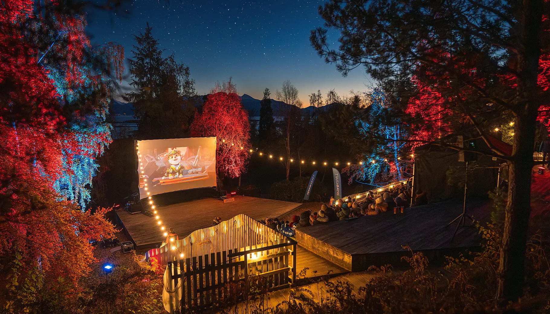Utekino i Reknesparken Utekino i Reknesparken